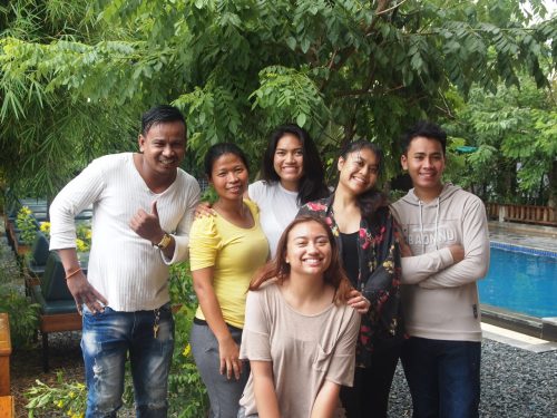 group with family